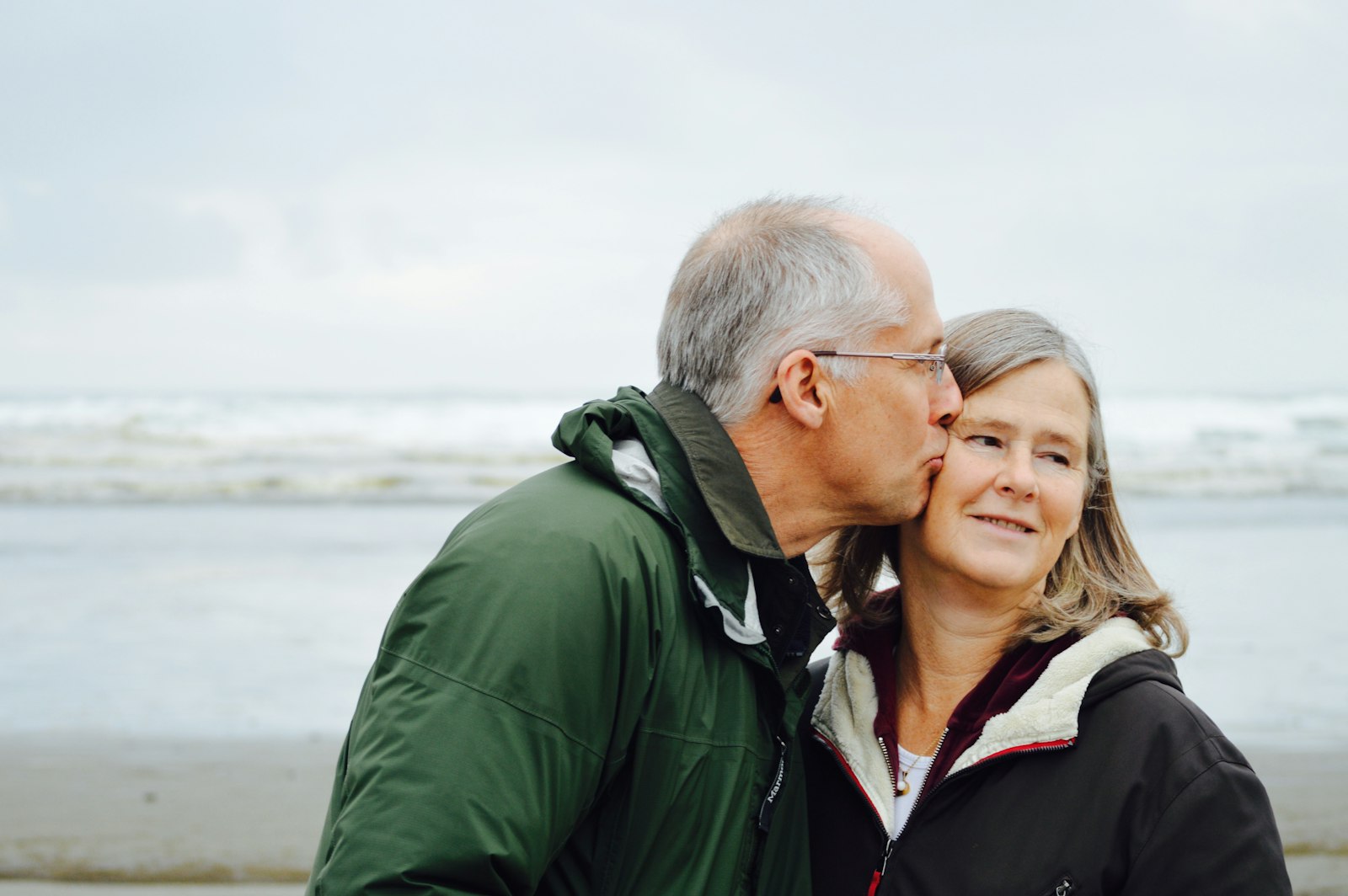 An older couple renewing vows in a Savannah square